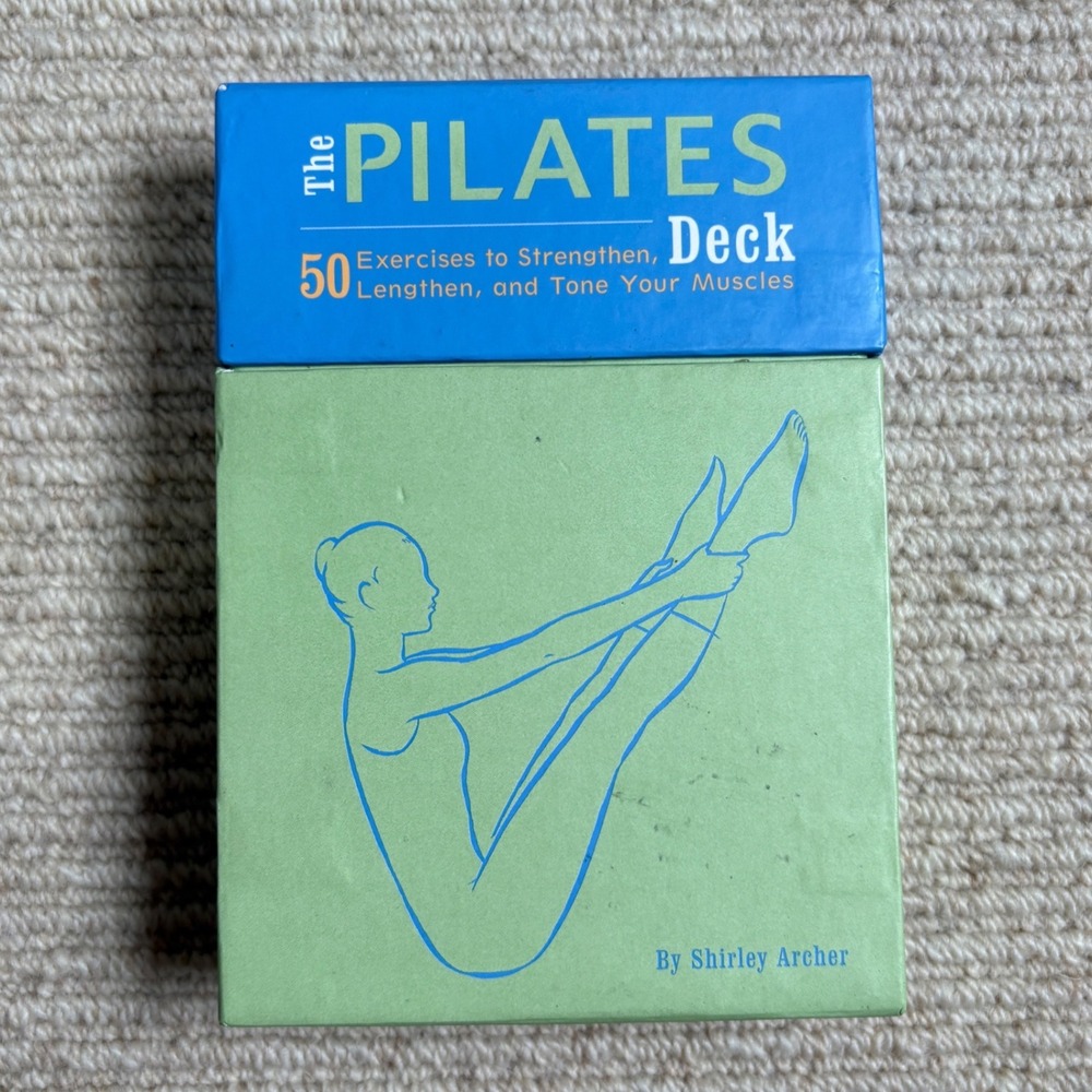 The Pilates Deck 50 Exercise Cards Chronicle Books Fitness